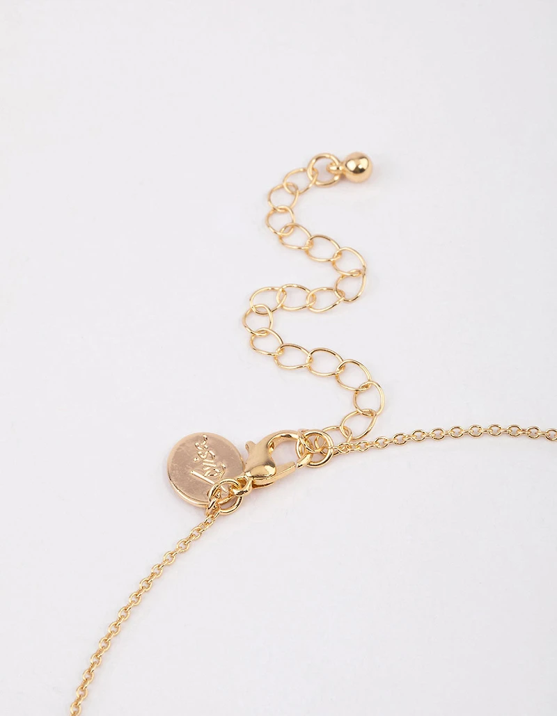 Gold Baguette Drop Jewellery & Polishing Set
