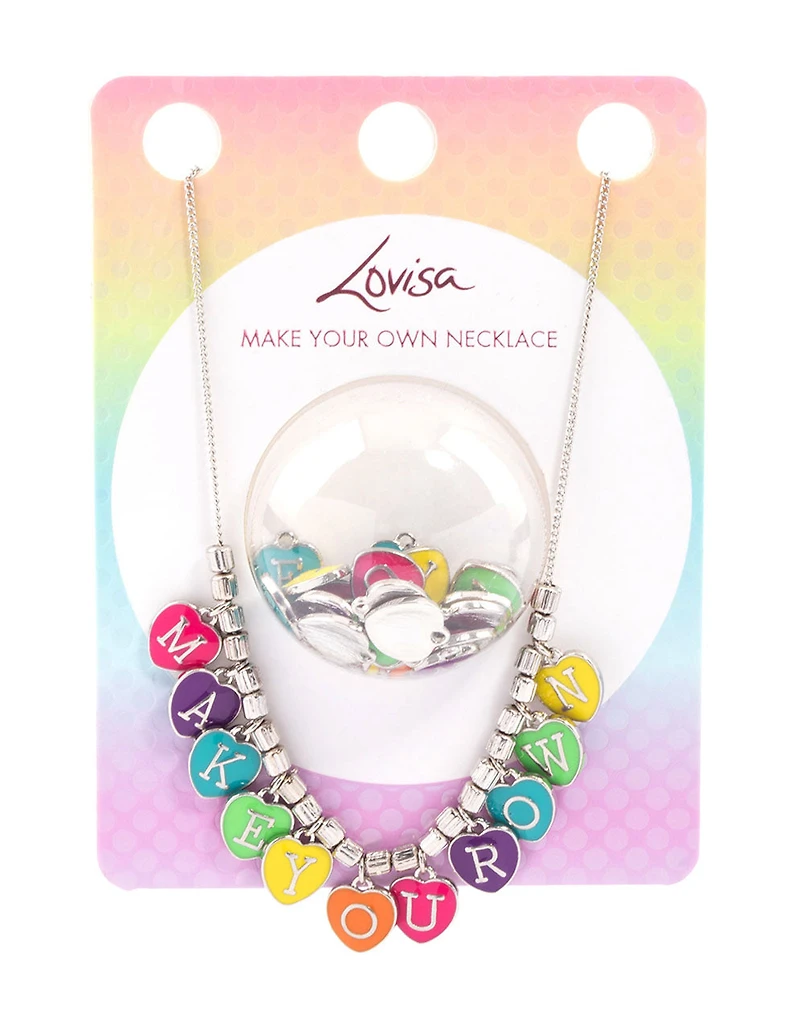 Kids Silver Charm Letter Kit