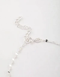 Sterling Silver Lane Rope Pearl Bracelet