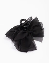 Black Mixed Blow Claw Clip