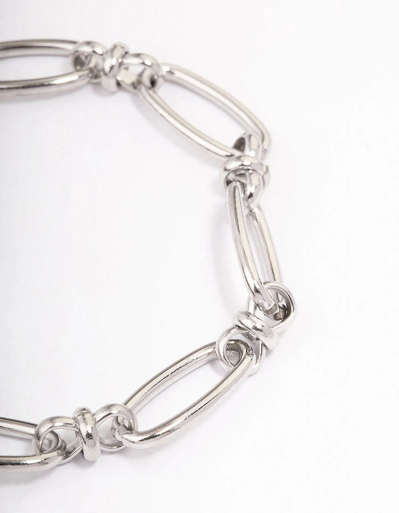 Waterproof Stainless Steel Oval Link Bracelet