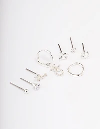 Sac Taurus Earirng plaqué argent