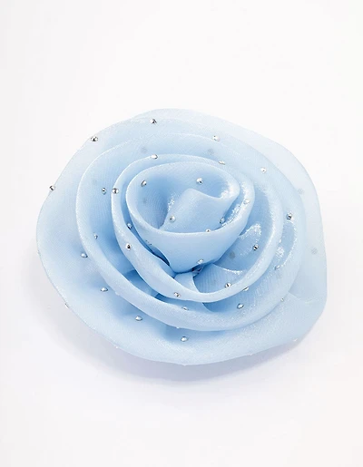 Diamante Rosette Brooch & Hair Clip