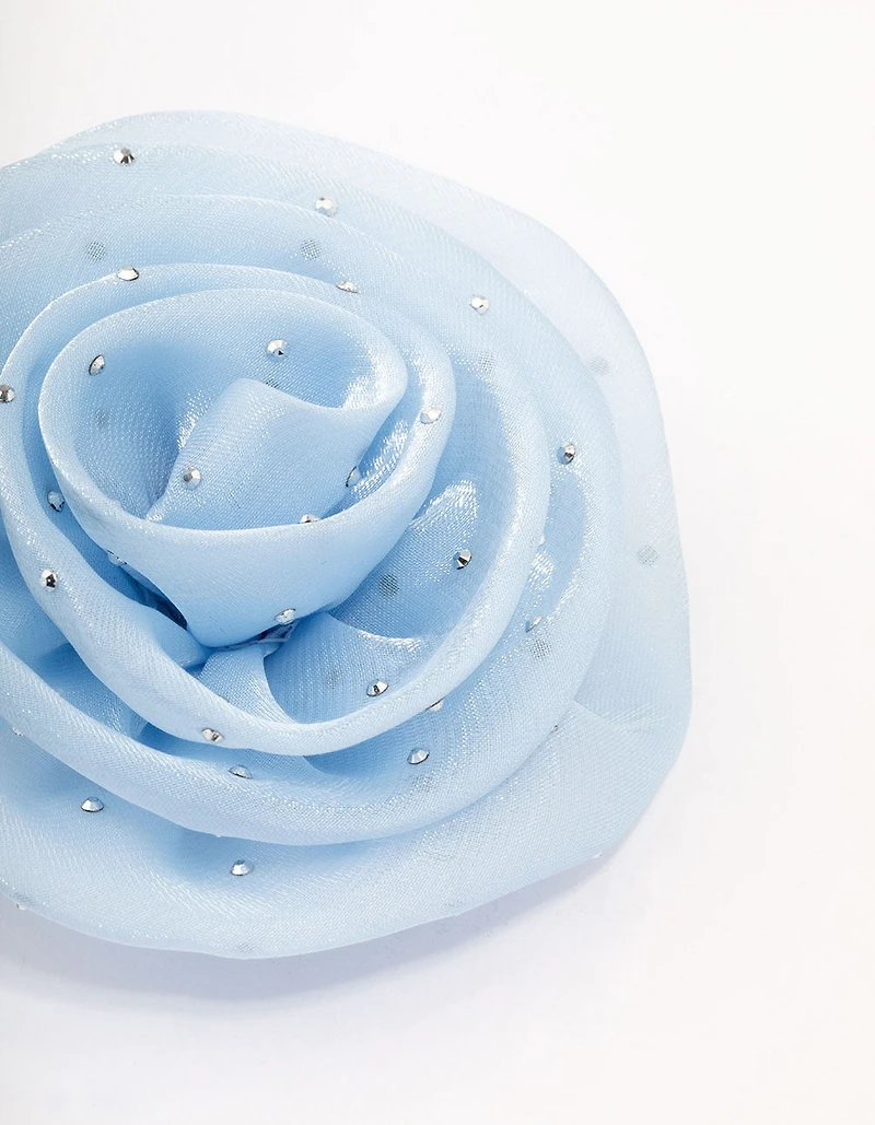 Diamante Rosette Brooch & Hair Clip