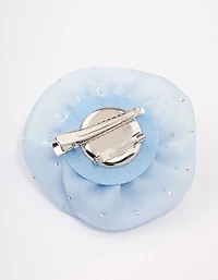 Diamante Rosette Brooch & Hair Clip