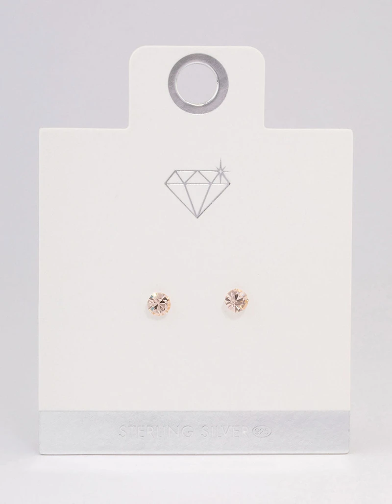 Boucles d’oreilles en perle en argent sterling
