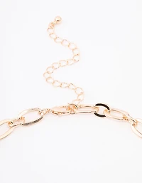 Gold Sacred Heart Pendant Necklace