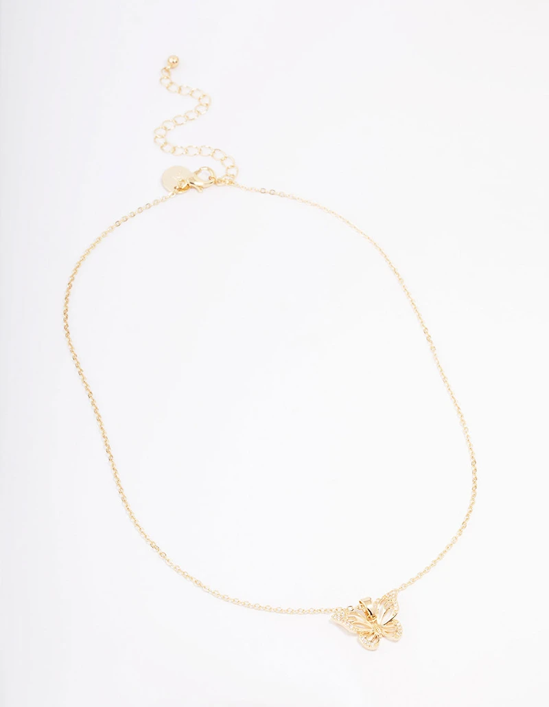 Gold Open Circle & Bar Cross Bracelet
