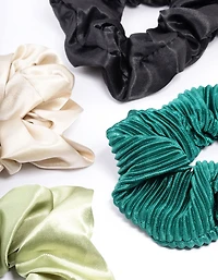 Christmas Hair Scrunchie Gift 4-Pack