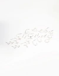 Silver Plated Diamante Bling 12 Days of Christmas Advent Calendar