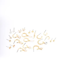 Gold Plated Freshwater Pearl 12 Days of Christmas Advent Calendar