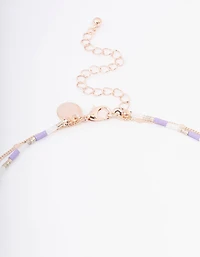 Rose Gold Layered Necklace