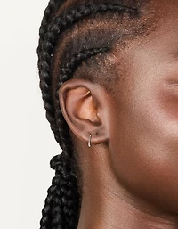 Titanium Fine Sleeper Earring 8mm