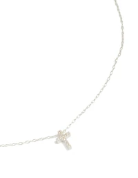 Collier pendentif en zircone cubique en argent sterling