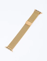 Gold Mesh Watch Band 42/44/45mm