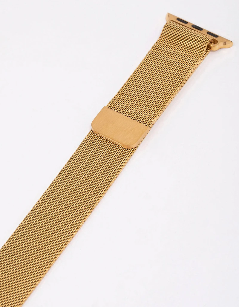 Gold Mesh Watch Band 42/44/45mm