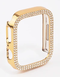 Gold Diamante Encrusted Watch Case 44/45mm