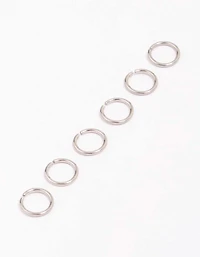 Surgical Steel Ring Nose 6-Pack