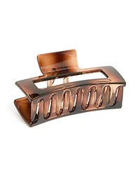 Large Rectangular Tortoiseshell Hair Claw Clip