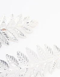 Silver Detailed Vine Hair Clip Pack