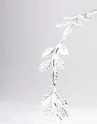 Silver Detailed Vine Headband