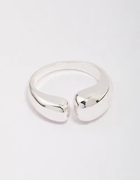 Silver Plated Open Band Ring