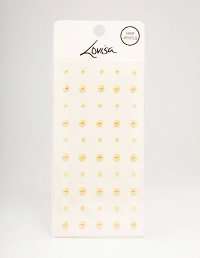 Gold Bling Face Jewels Pack