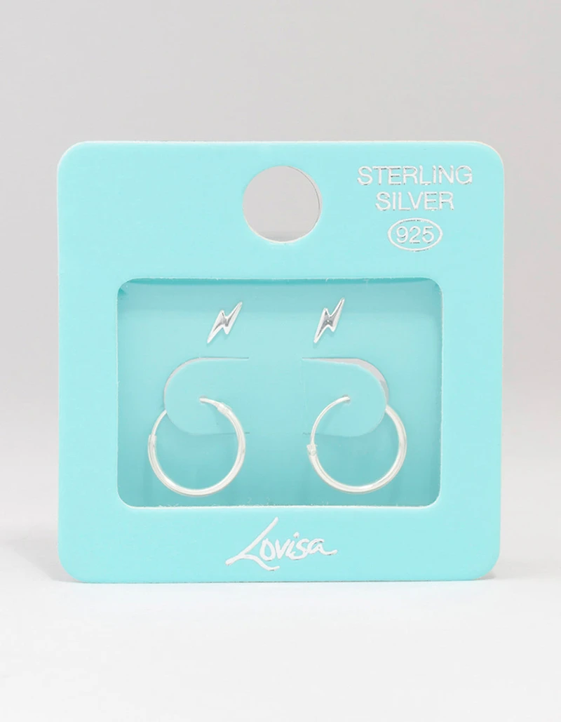 Sterling Silver Cubic Zirconia Earring Pack
