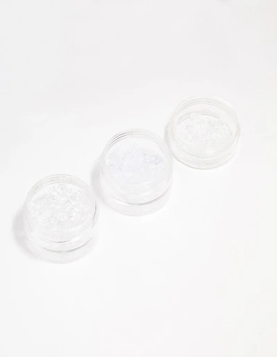 Mixed Silicone Ear Backs 3 Tier Tub