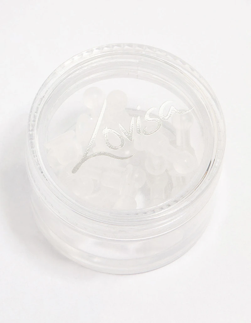 Large Silicone Earring Back 7-Pack