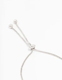 Silver Cubic Zirconia Vine Marquise Jewellery Set