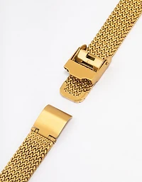 Bracelet de montre en arête de poisson en or 38/40/41 mm