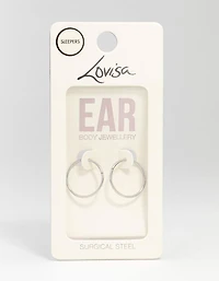 Surgical Steel Sleeper Earrings 16MM