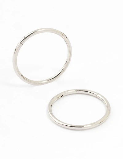 Surgical Steel Sleeper Earrings 12MM