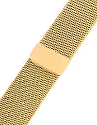 Gold Plated Stainless Steel  Mesh Watch Strap 38/40/41