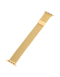 Bracelet de montre en treillis en acier inoxydable plaqué or 38/40/41