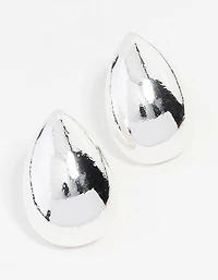 Boucles d’oreilles en forme de goutte d’oreilles en argent