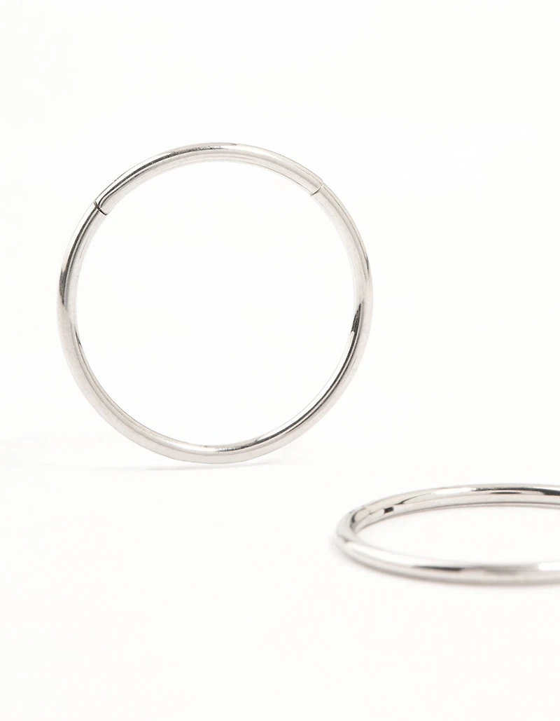 Surgical Steel Sleeper 14 mm Earrings