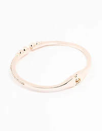 Rose Gold Diamante Bracelet