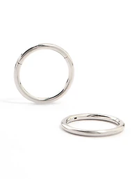 Waterproof Stainless Steel Sleeper Earrings 10 MM