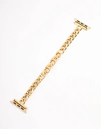 Gold Thin Chain Watch Strap 38/40/41