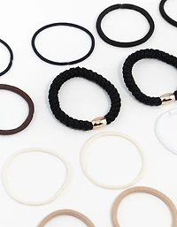 Core Black & Neutral Hair Tenders 20-Pack