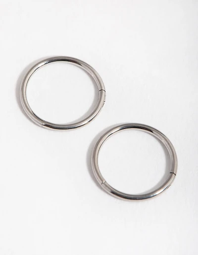 Surgical Steel  Sleeper Earrings 8MM