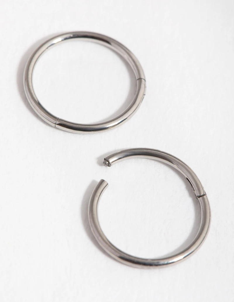 Surgical Steel  Sleeper Earrings 8MM