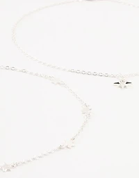 Silver Star Cupchain Chokers 3-Pack