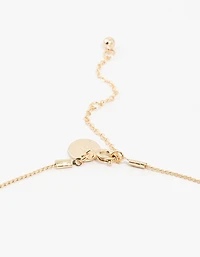 Kids Gold Butterfly Necklace & Earrings & Wrist Cuff Set