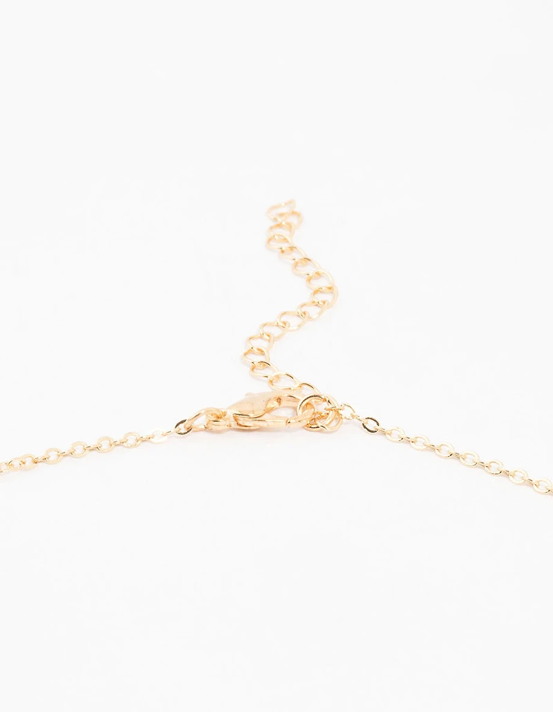 Kids Gold Unicorn Charm Necklace