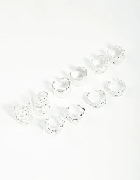Silver Roman Leaf Cuff 10-Pack