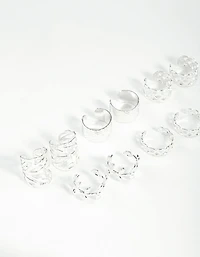 Silver Roman Leaf Cuff 10-Pack