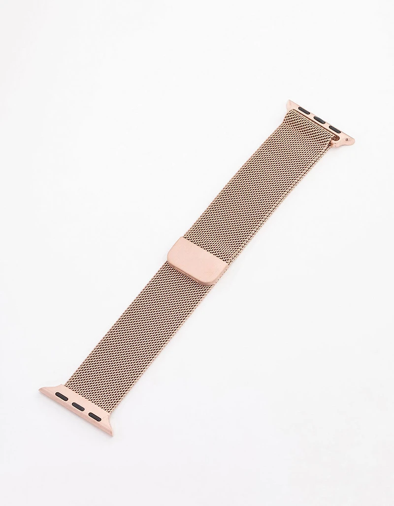 Rose Gold Mesh Watch Strap 38/40/41